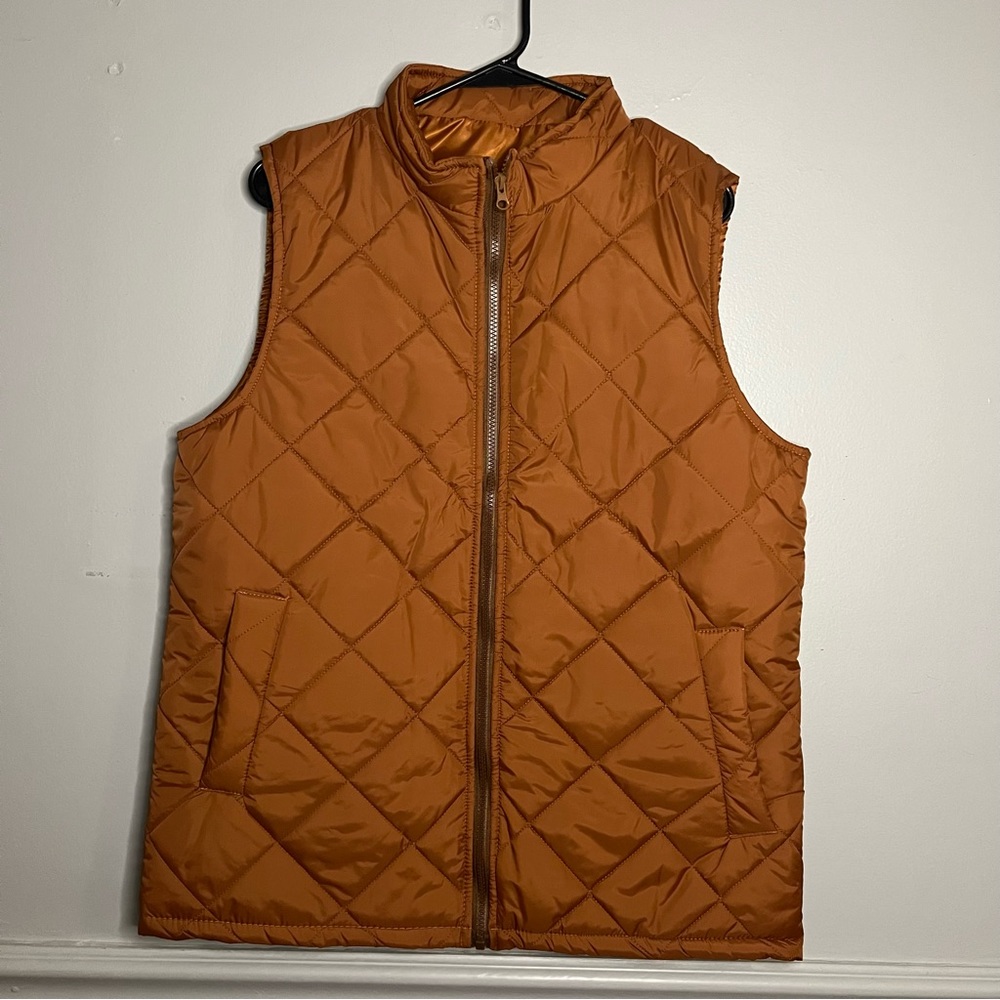 Brown vest size medium